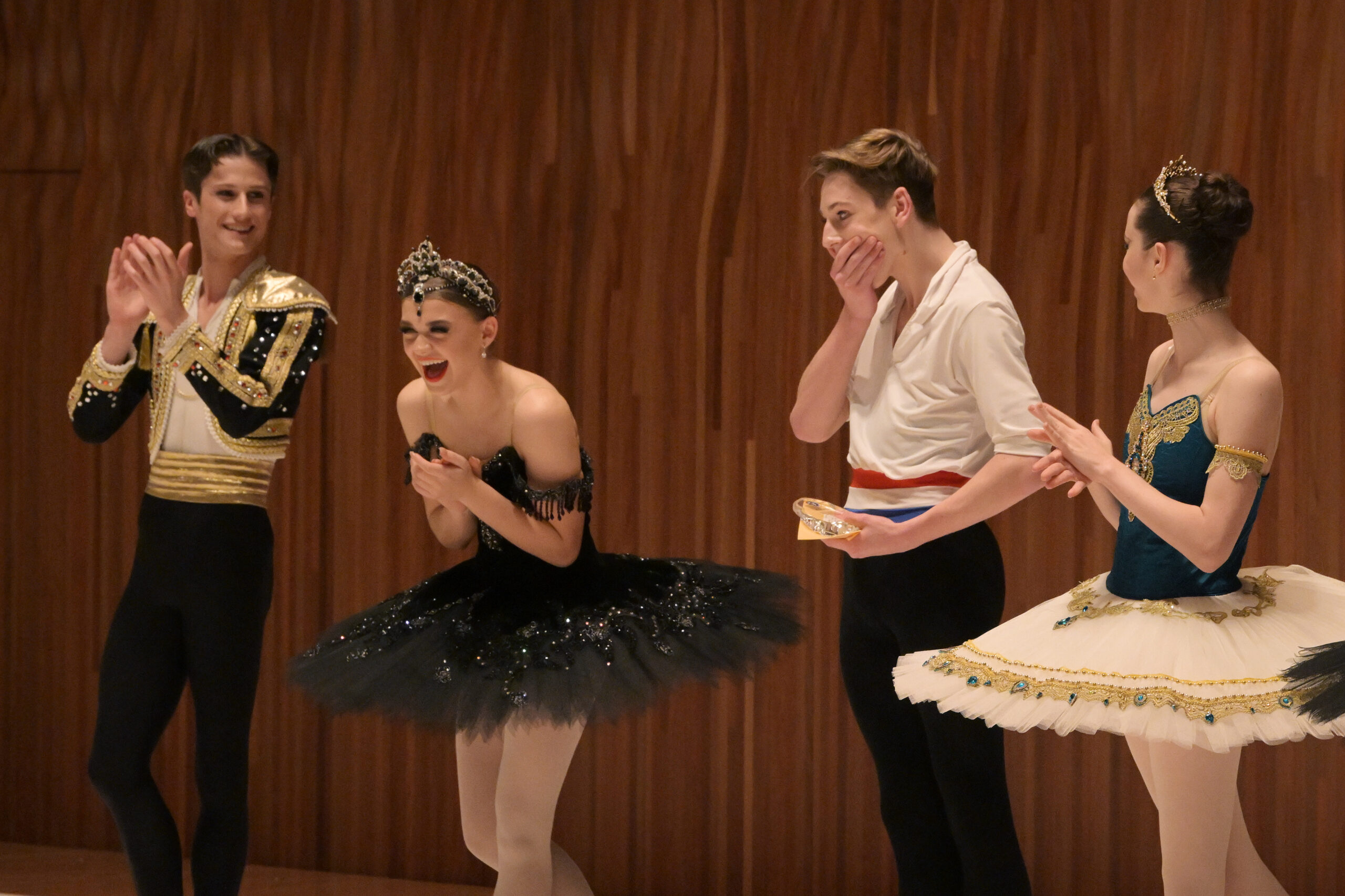Ballet Scholarship - Henry and Ella Laughing